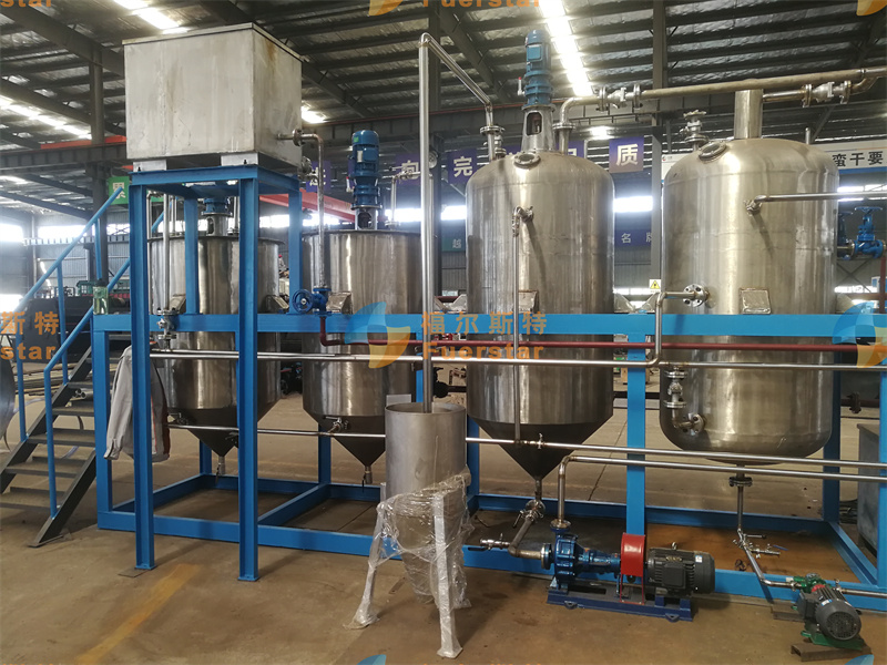 10 TPD大豆油压榨精炼生产线 - 尼日利亚